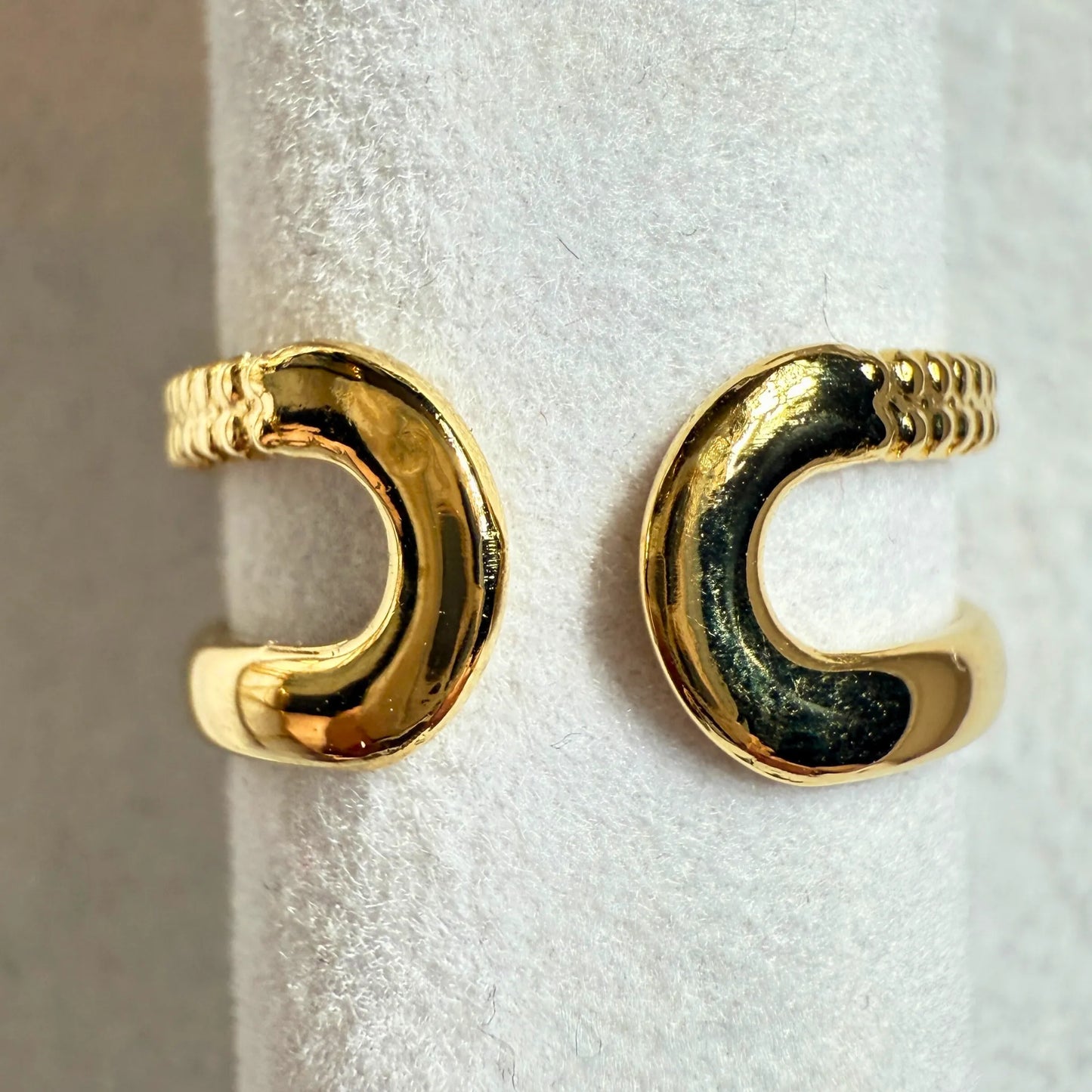 💍 MALENE ring- gullbelagt med perlemor