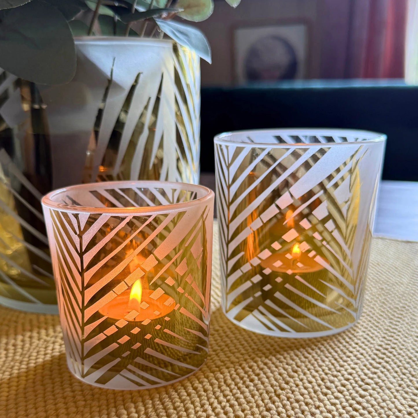 Liten lysholder "Papua"