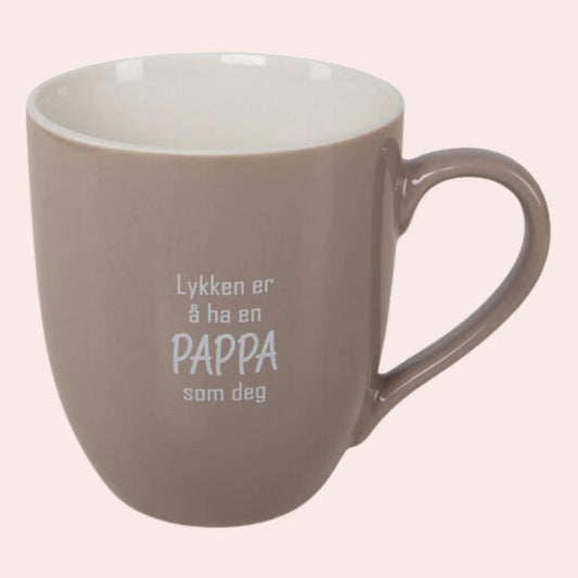 Krus "Lykken er å ha en pappa som deg"