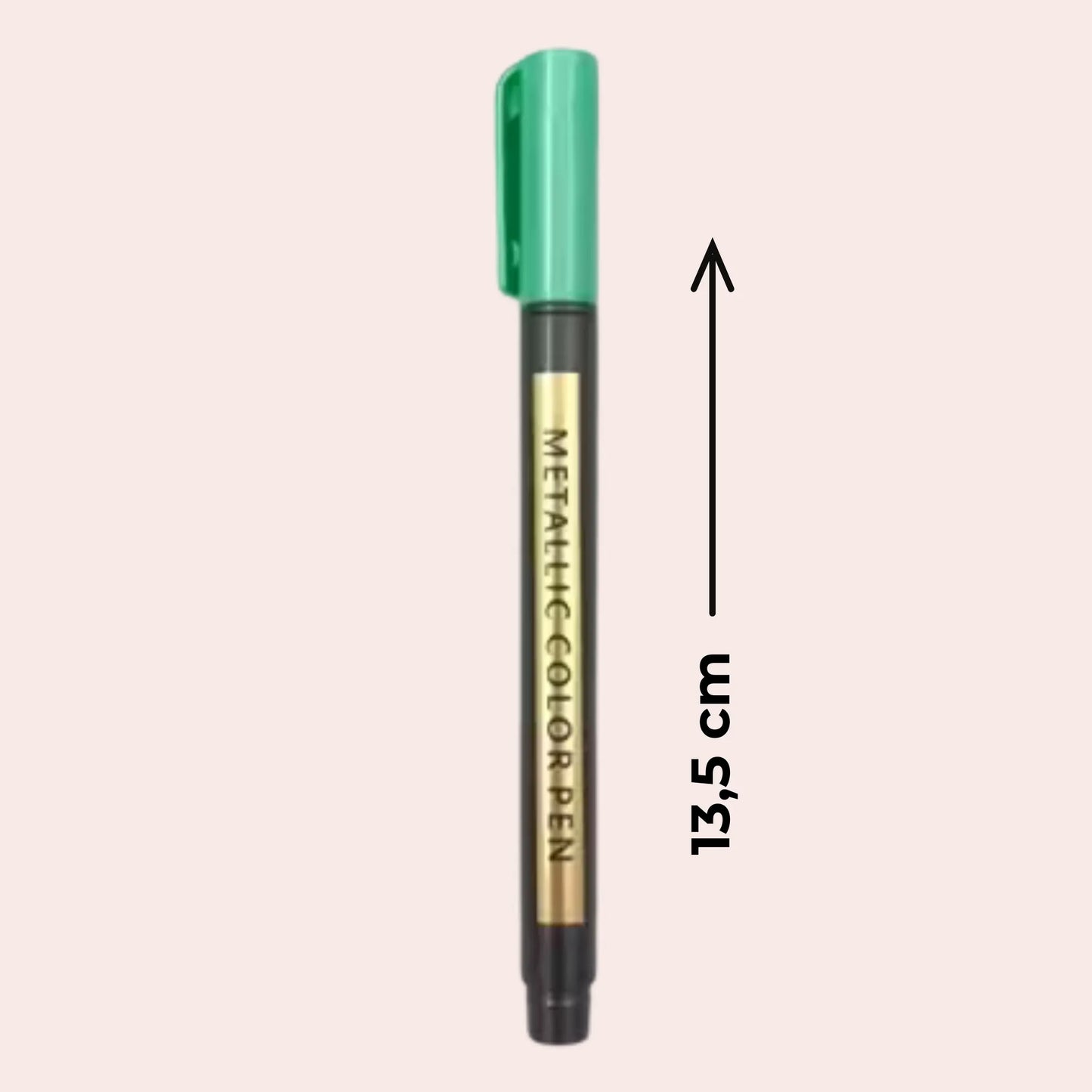 10 metalliske tusjer