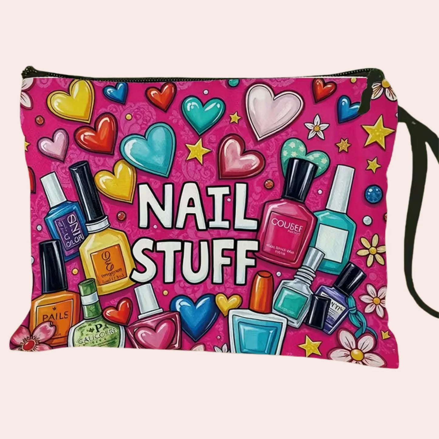 Neglelakk liten toalettveske