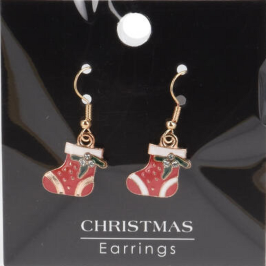 Supersøte øredobber med juledesign (nikkelfri)