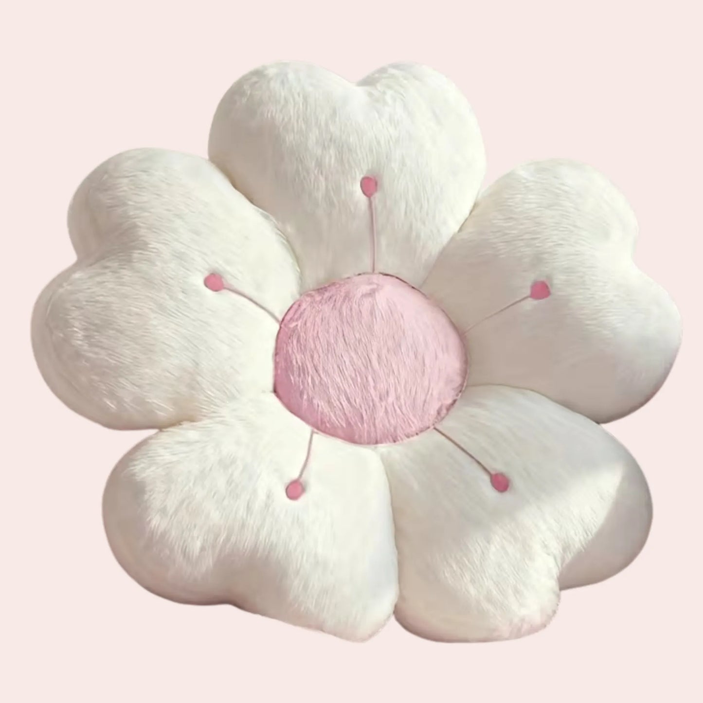 Hvit tusenfryd blomsterpute