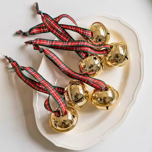 12 bjeller med rutete bånd