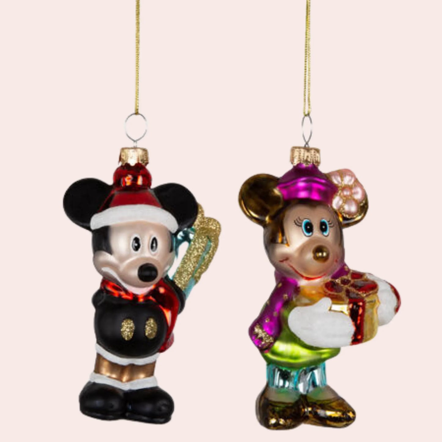 Disney Mikke Mus og Minnie Mus juletrepynt