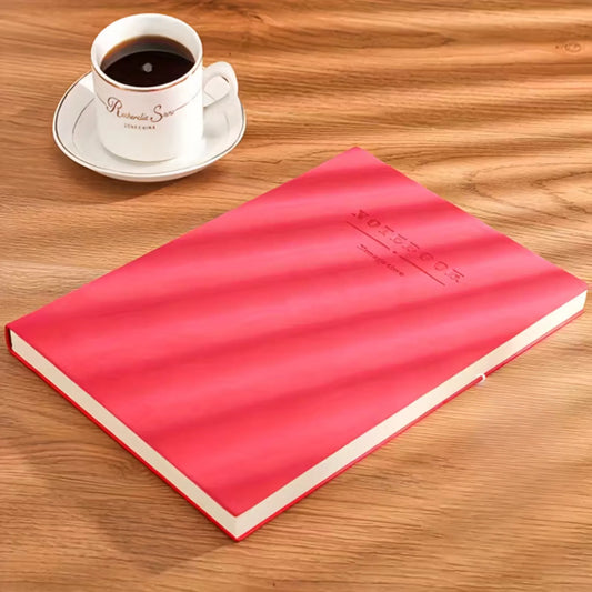 A5 premium notatbok rosa