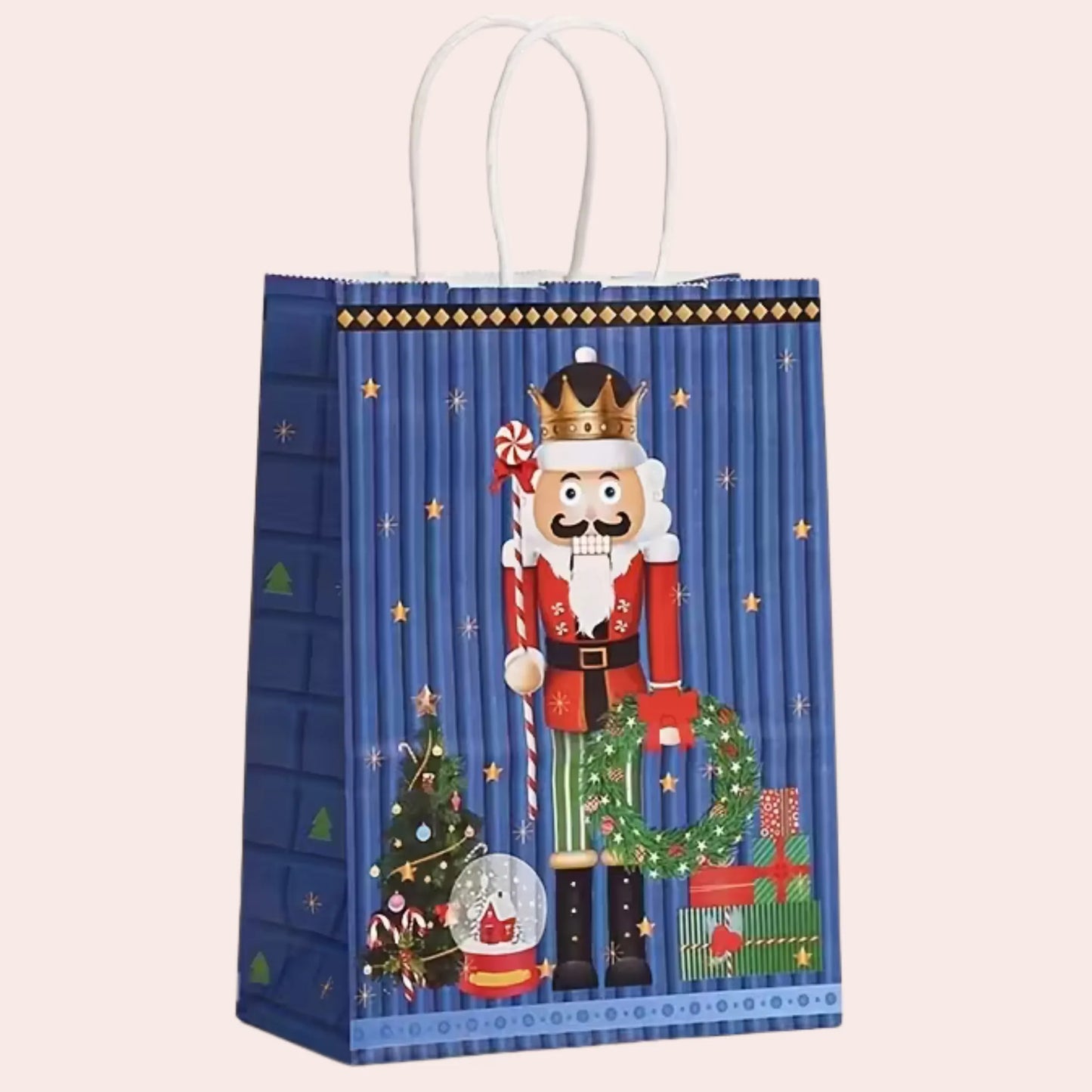 6 nøtteknekker gaveposer