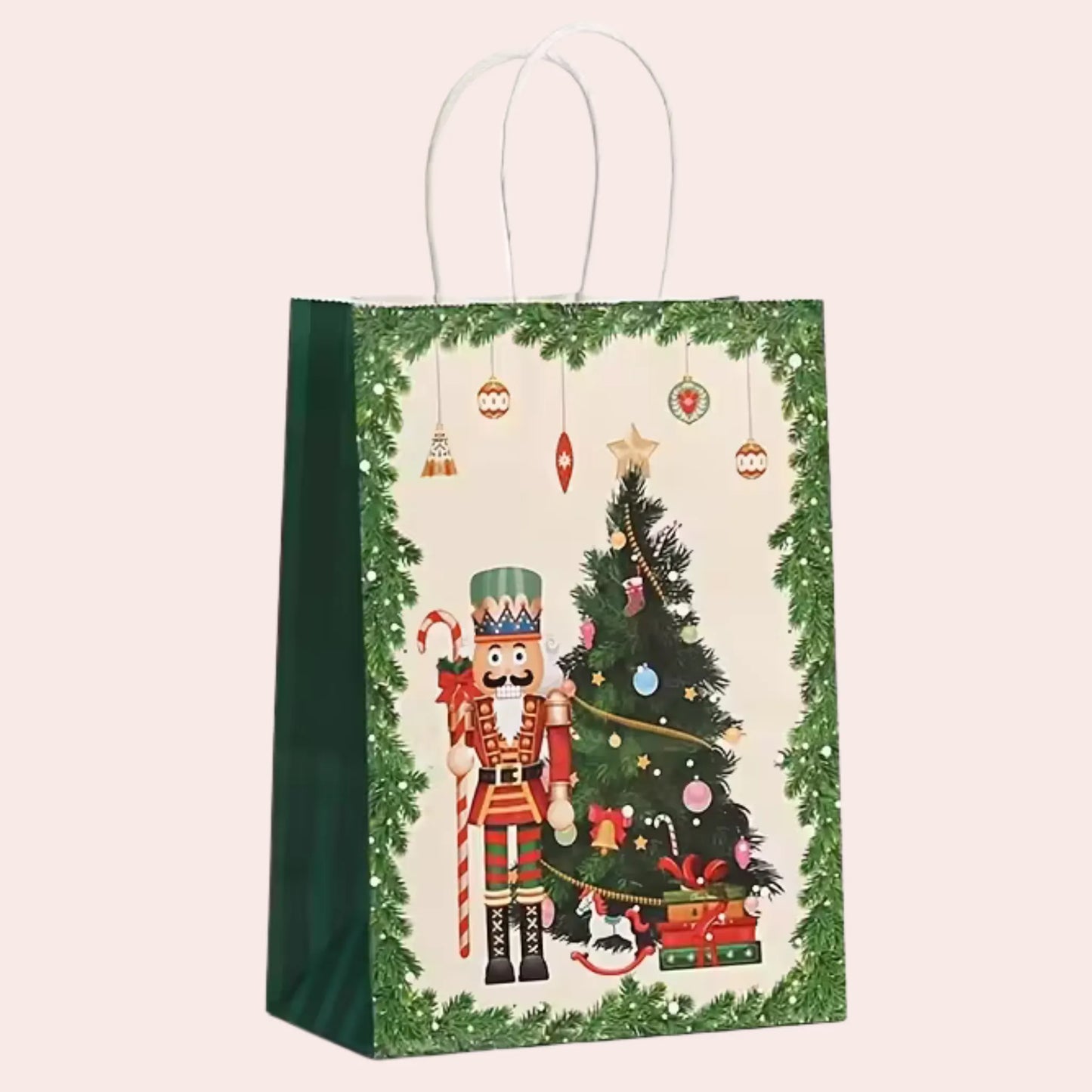 6 nøtteknekker gaveposer