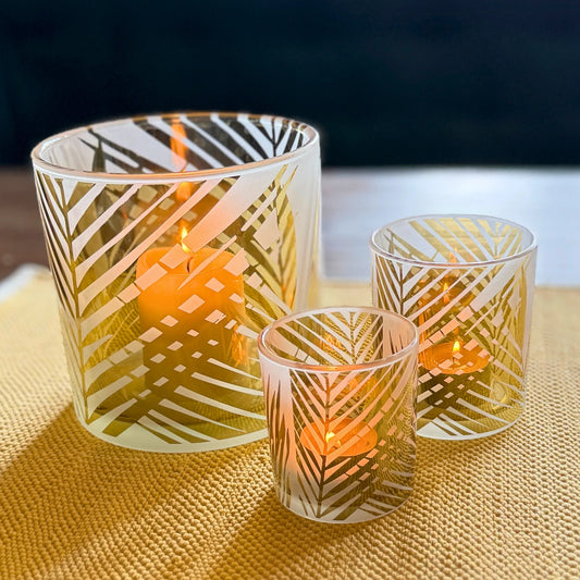 Liten lysholder "Papua"