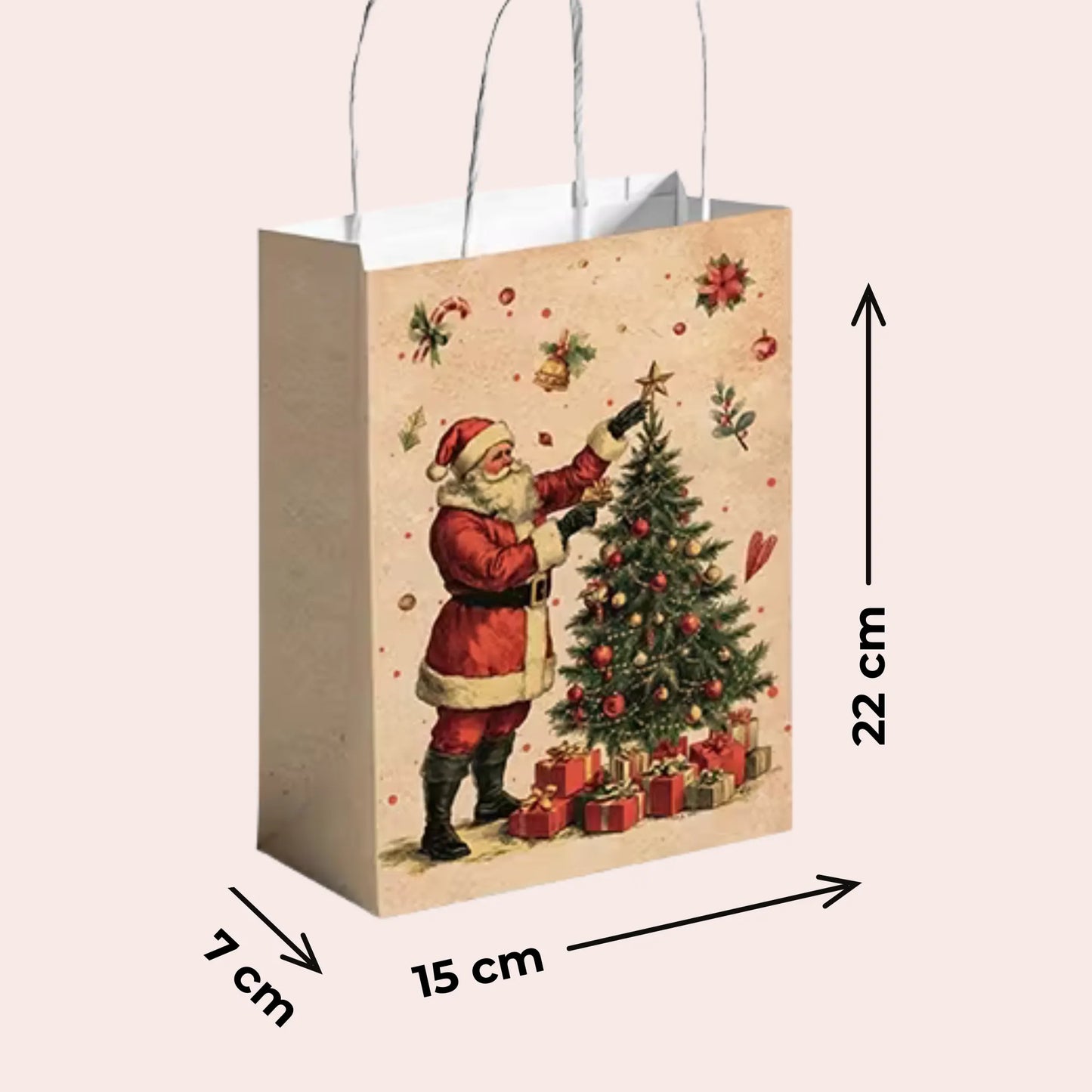 4 retro julegaveposer