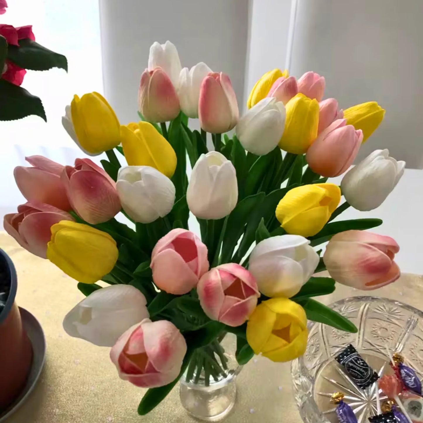 15 tulipaner i ulike farger