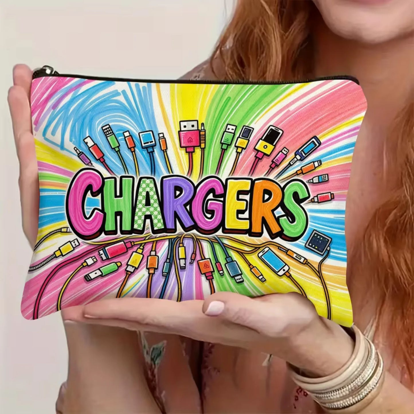 Chargers (ladere) liten toalettveske